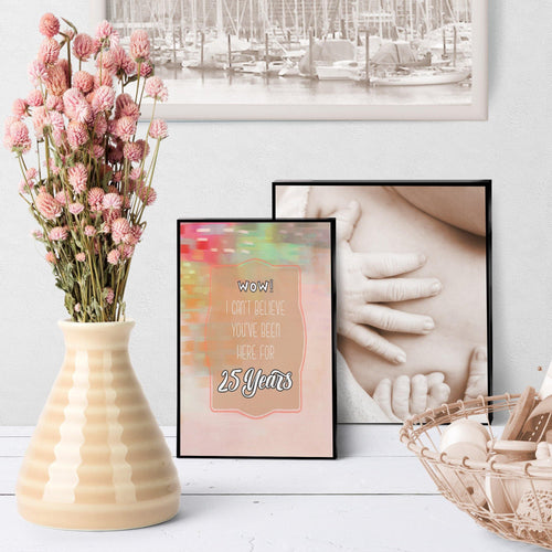 1323 Work Anniversary 25 Years Art - deloresartcanada