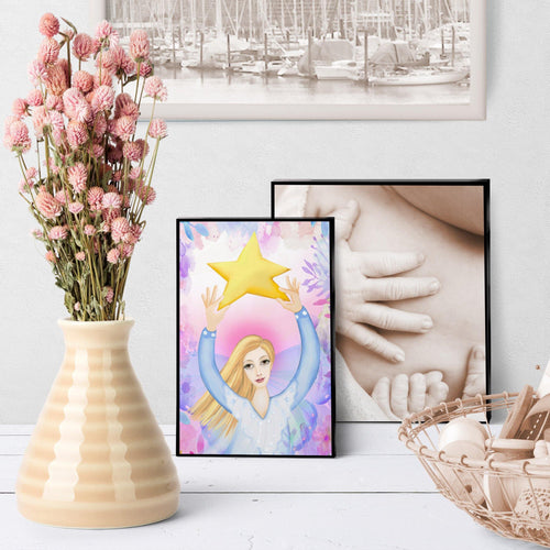 1325 Angel Blank Art - deloresartcanada