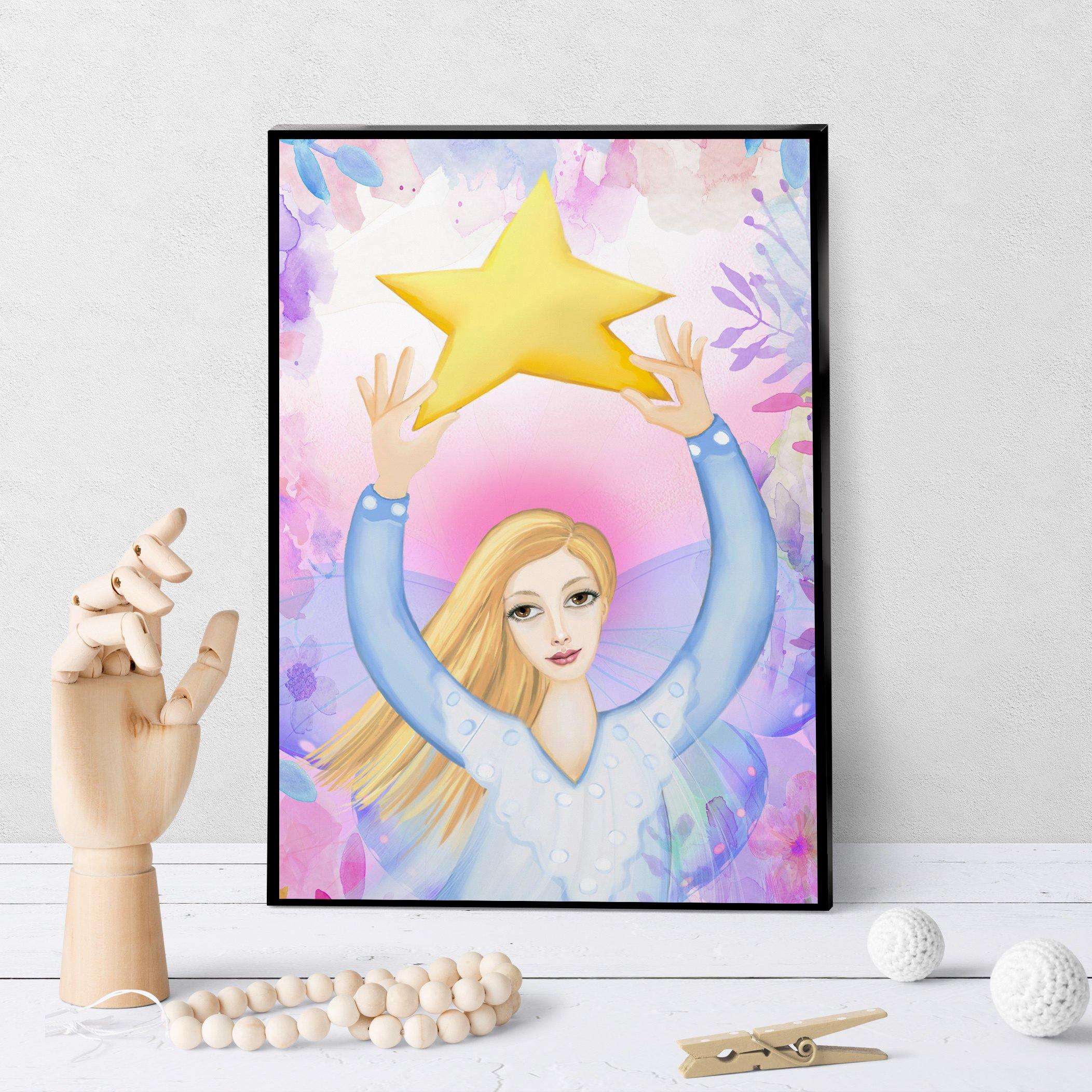 1325 Angel Blank Art - deloresartcanada