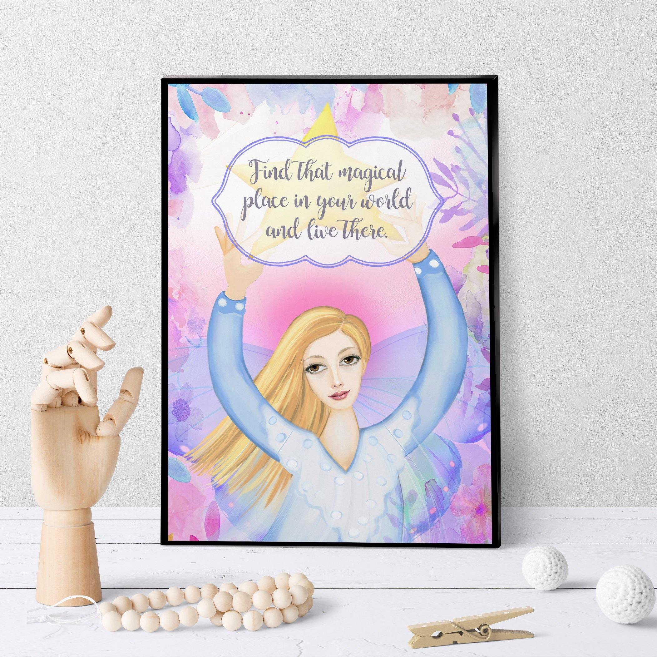 1325 Angel Magical Place Art