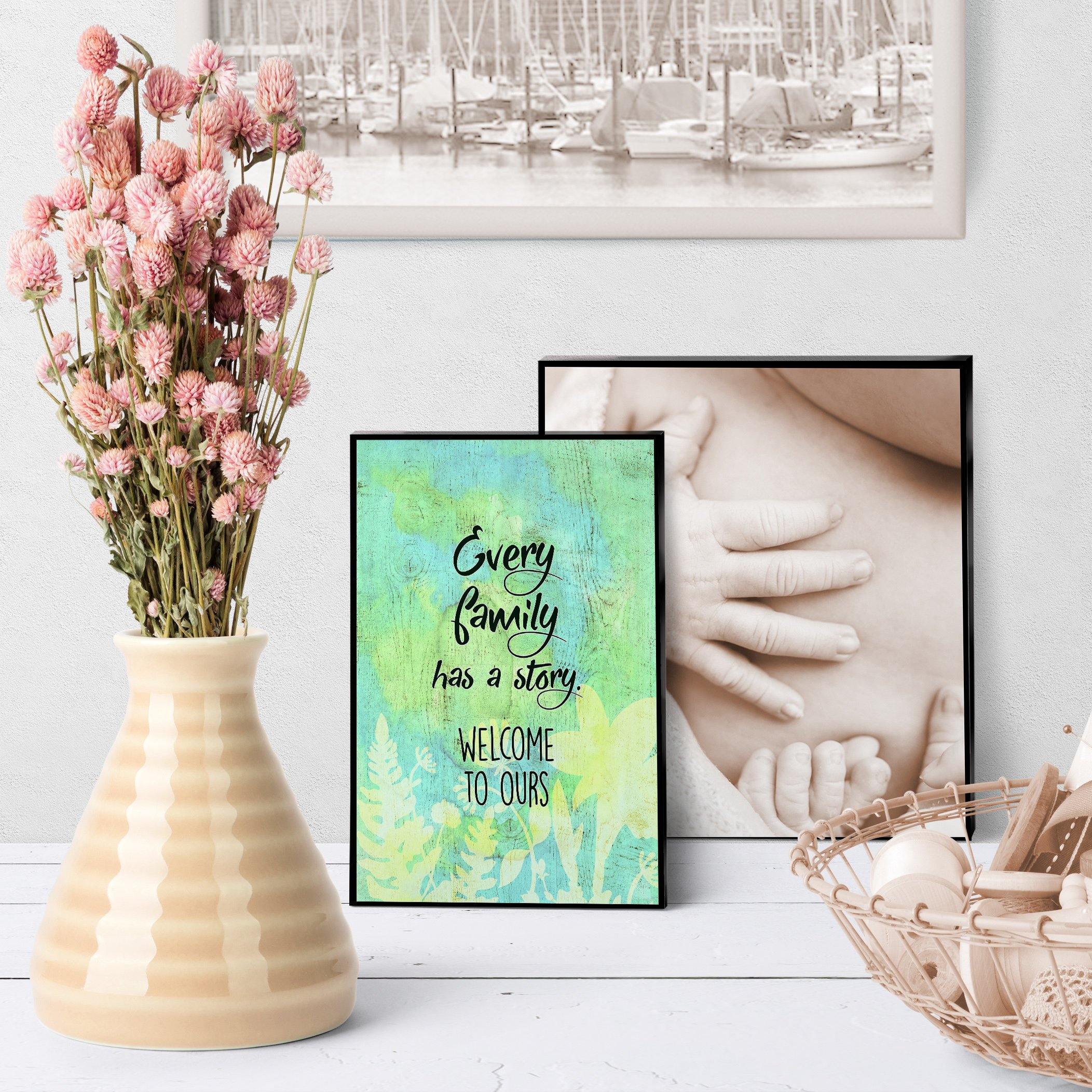 1357 Every Family Has A Story Art - deloresartcanada