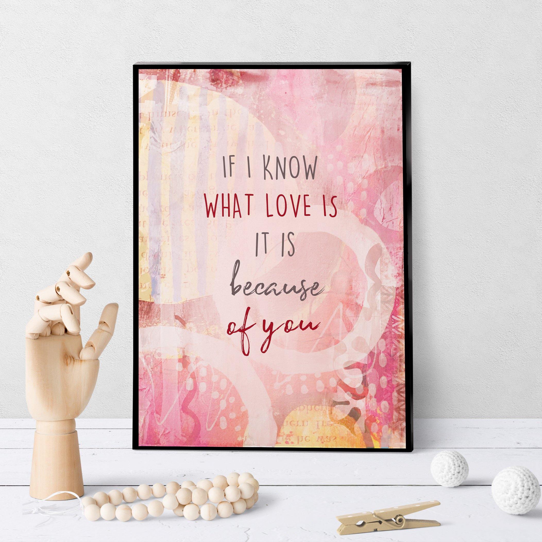 1360 If I Know What Love Is Art