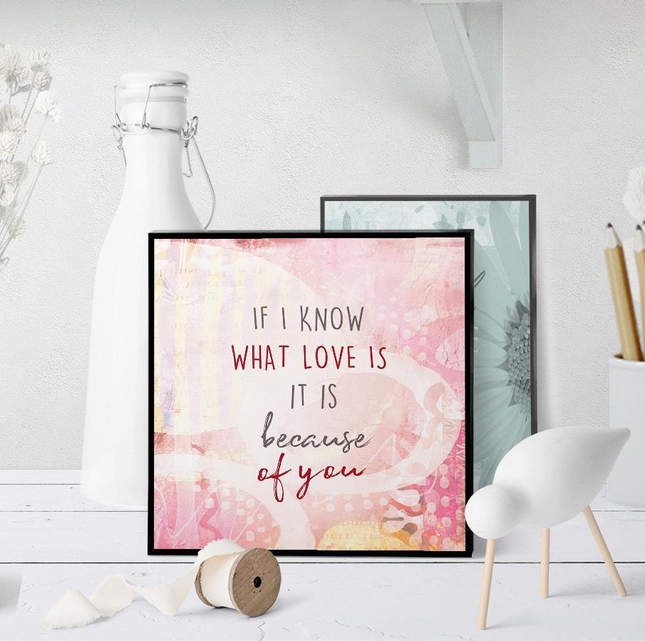 1360 If I Know What Love Is Art - deloresartcanada