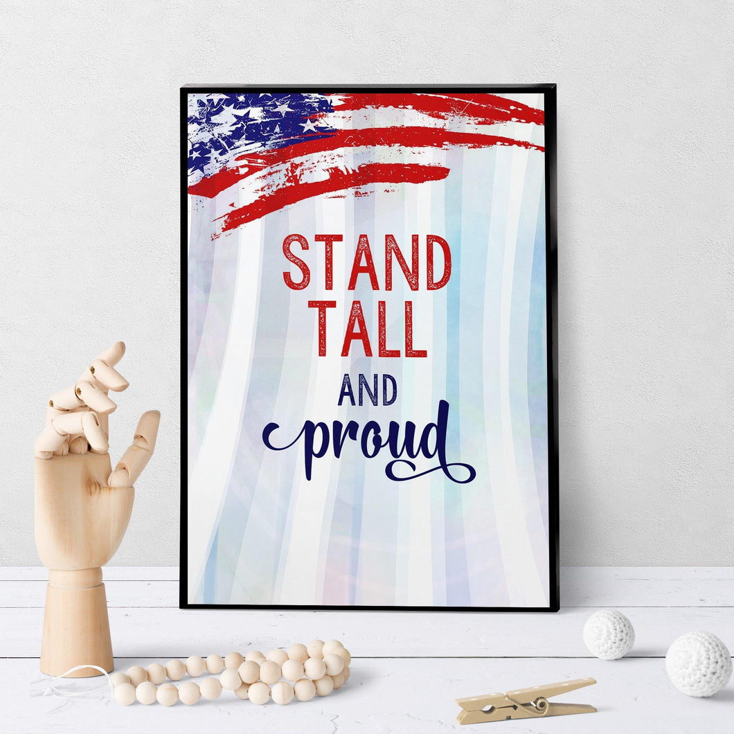 1367 Stand Tall And Proud V2 Art - deloresartcanada