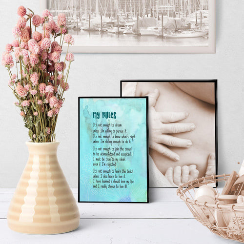 0136 My Rules Art - deloresartcanada