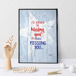 1373 Rather Be Kissing You Art - deloresartcanada