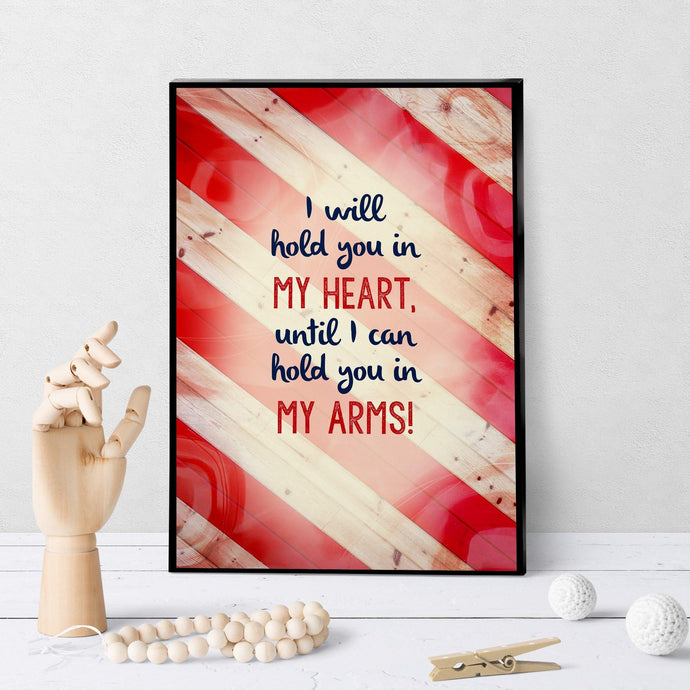 1386 Hold You In My Heart Art - deloresartcanada