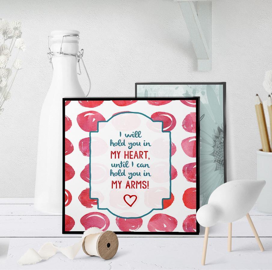 1387 Hold You In My Heart - deloresartcanada