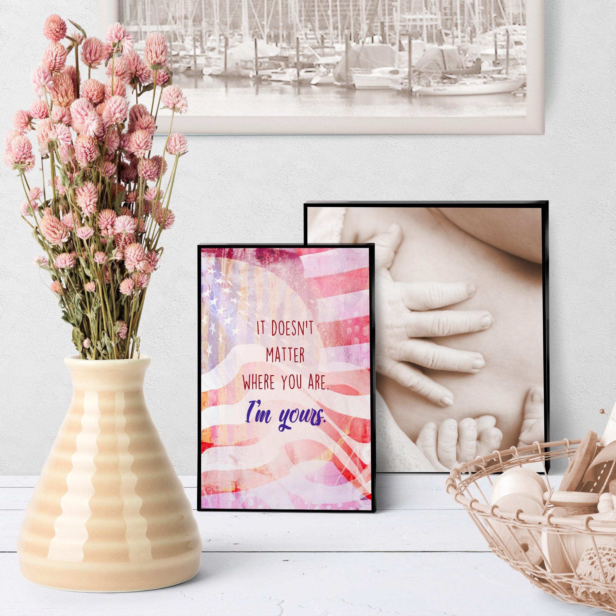 1390 It Doesn't Matter Where You Are Art - deloresartcanada