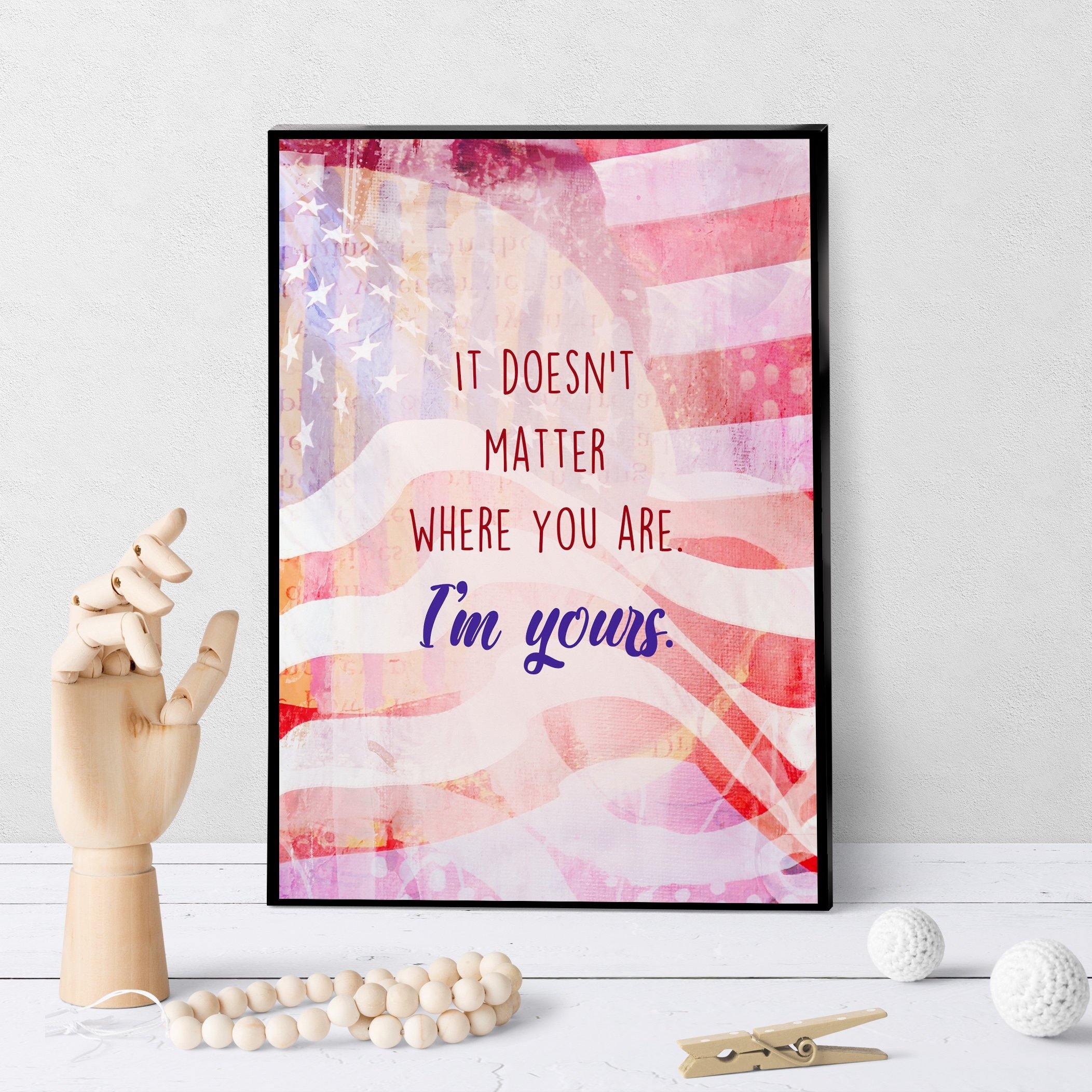 1390 It Doesn't Matter Where You Are Art