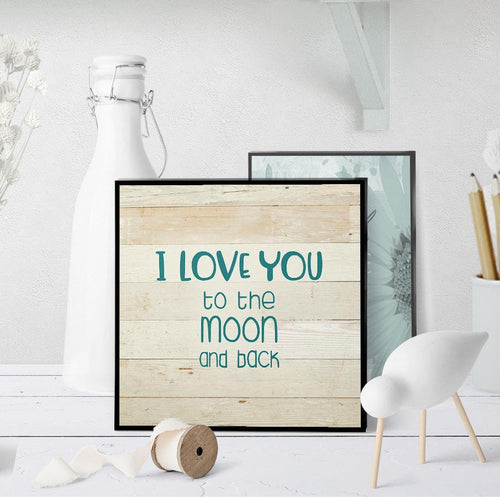 1400 Love You To The Moon And Back Art - deloresartcanada