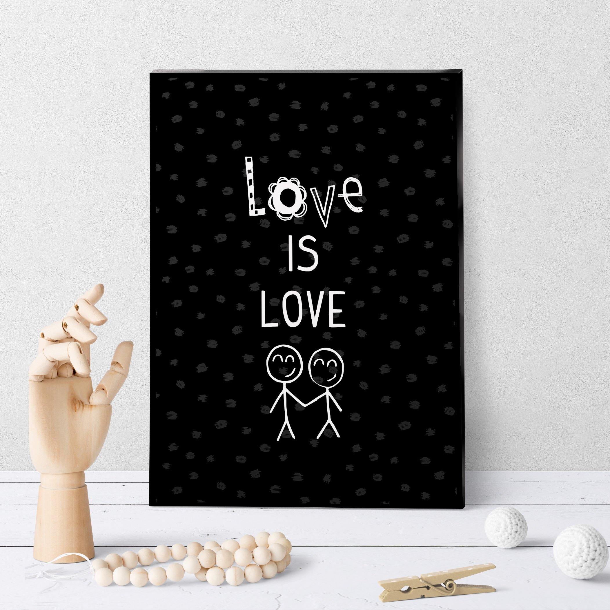 1404 Love Is Love Art - deloresartcanada