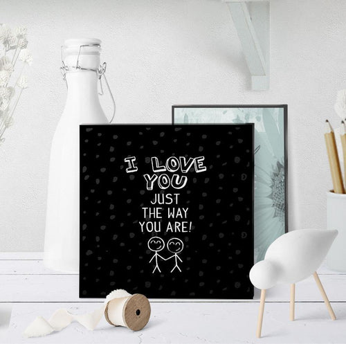 1407 I Love You Just The Way You Are Art - deloresartcanada