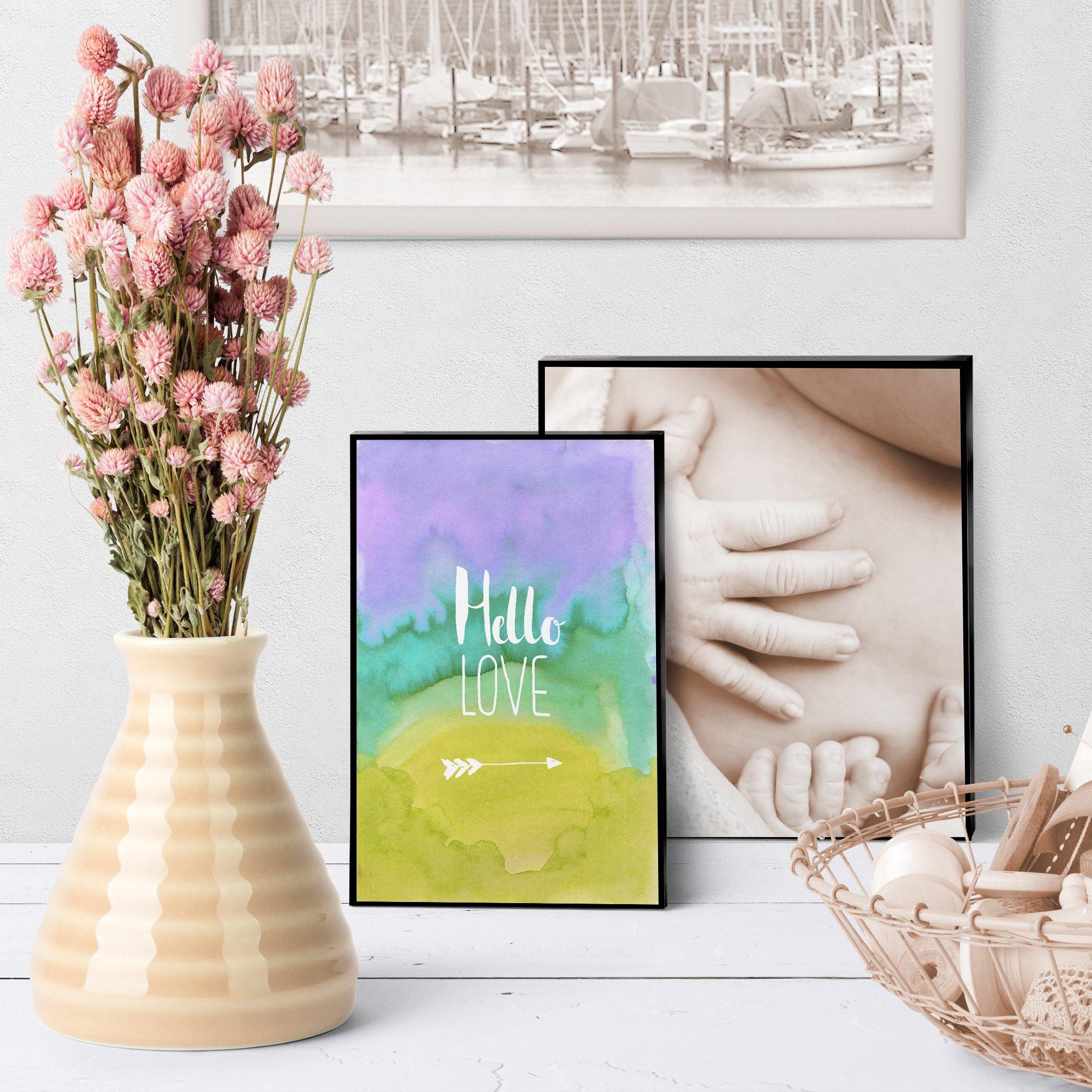 1413  Hello Love Art - deloresartcanada