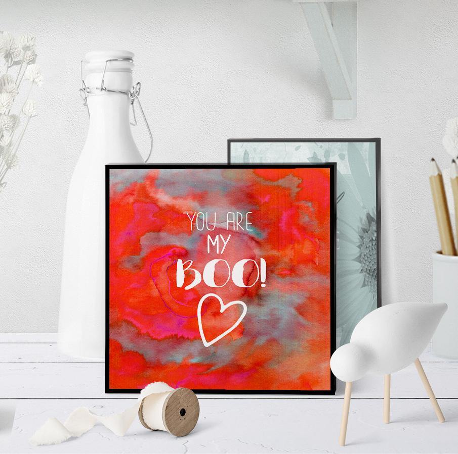 1416  You Are My Boo Art - deloresartcanada