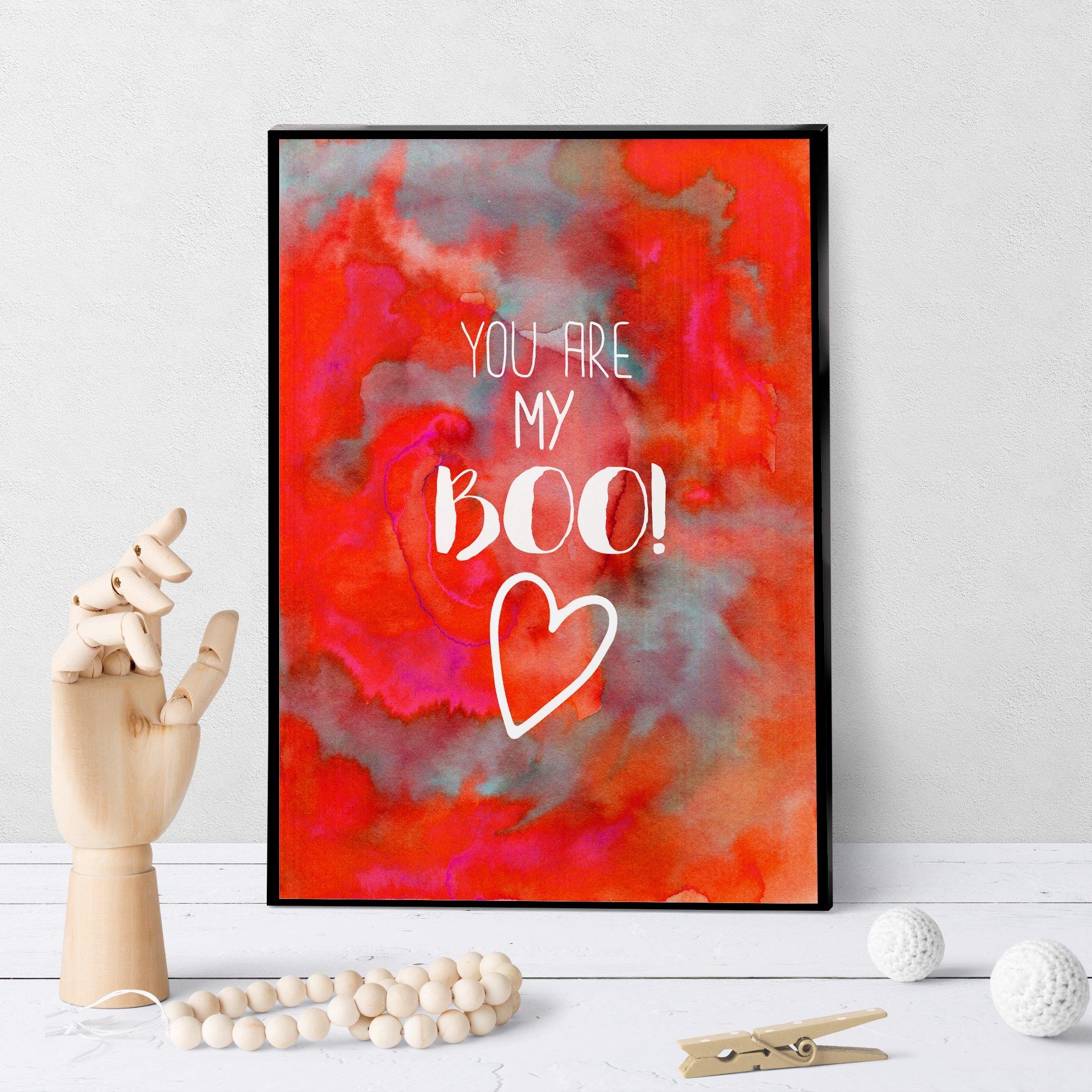 1416  You Are My Boo Art - deloresartcanada