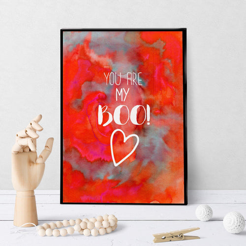 1416  You Are My Boo Art - deloresartcanada