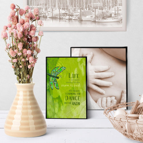 0142 Dance In The Rain Art - deloresartcanada