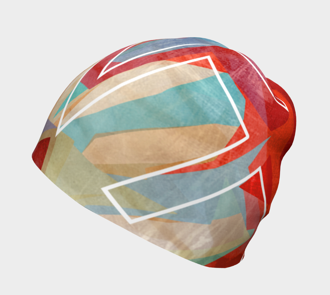 Retro Rapture Beanie by Deloresart