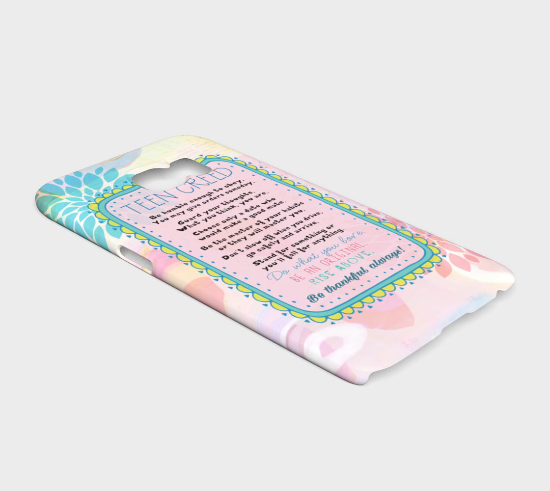 308  Teen Creed Device Case - deloresartcanada