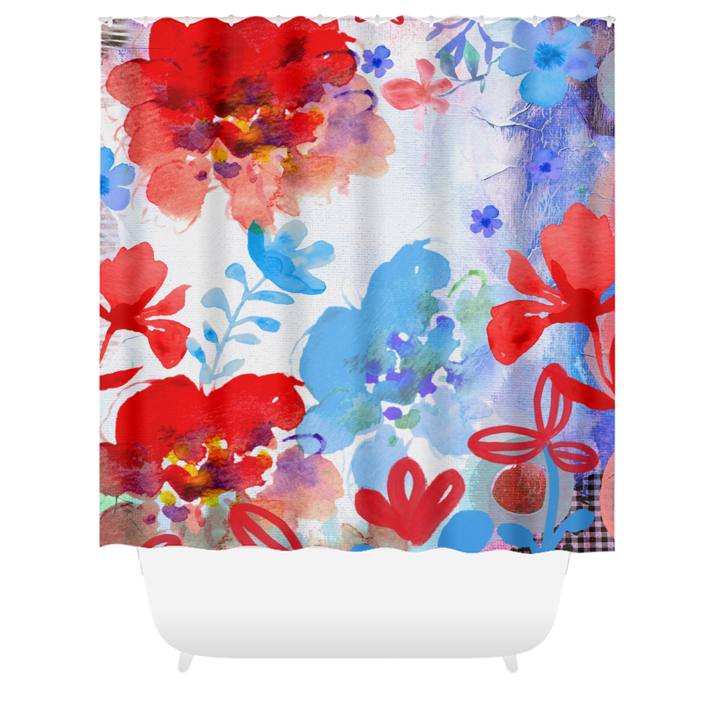 I Am A Queen Shower Curtains - deloresartcanada