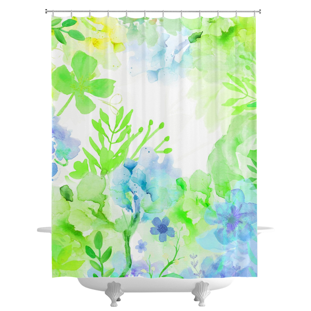 Nature's Bounty Shower Curtains - deloresartcanada
