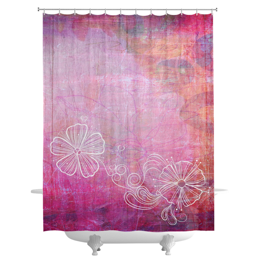 Bra Off Shower Curtains - deloresartcanada