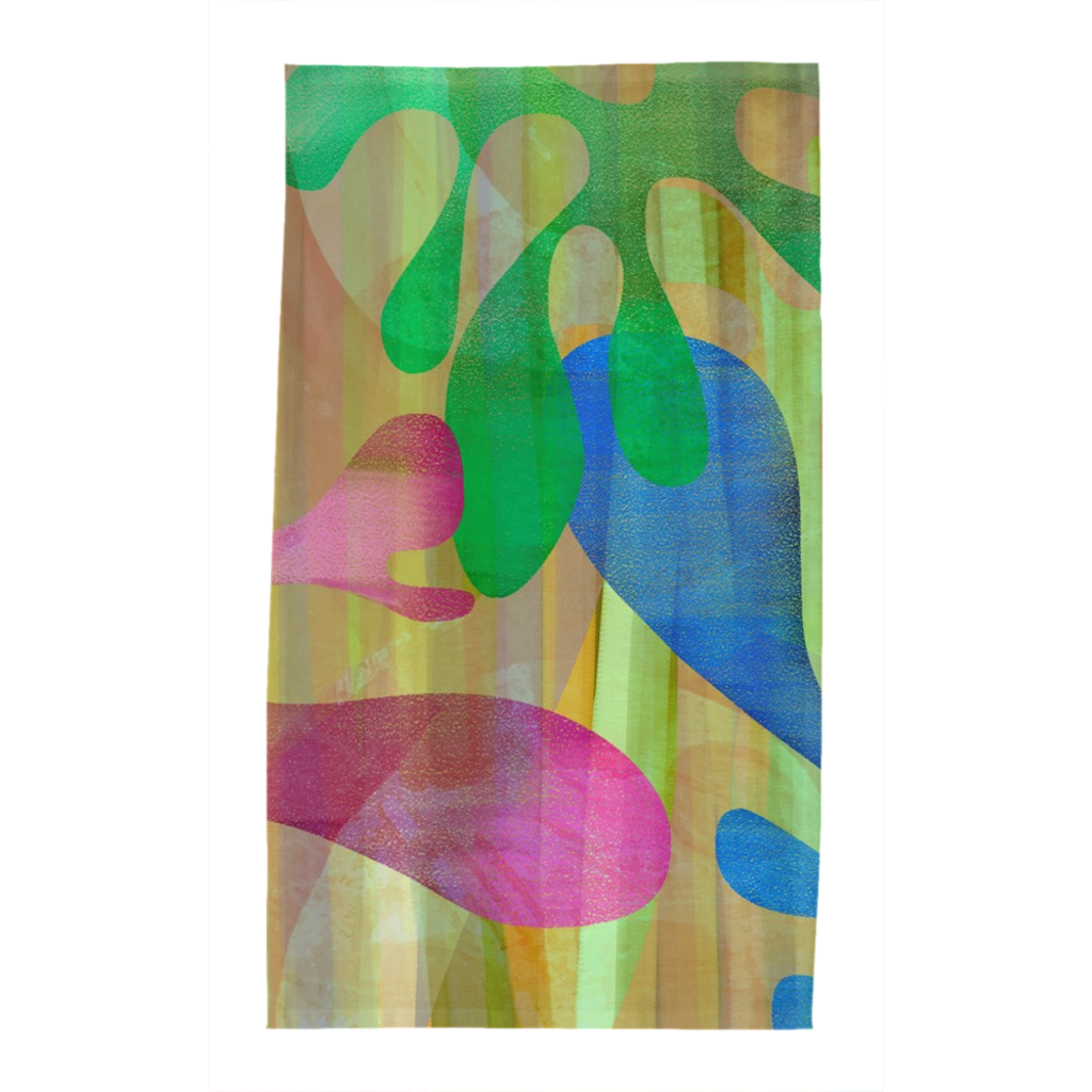 Driftwood Down Tea Towel - deloresartcanada