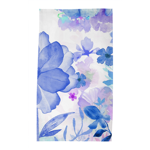 Blue Garden Tea Towel - deloresartcanada