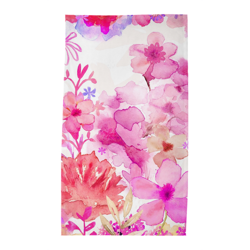 Harmonious Garden Tea Towel - deloresartcanada