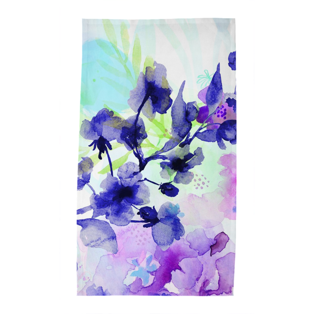 Cultured Garden Tea Towels - deloresartcanada