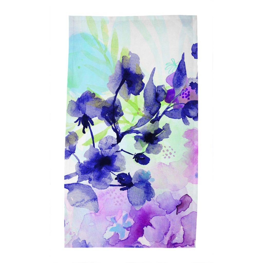 Cultured Garden Tea Towels - deloresartcanada