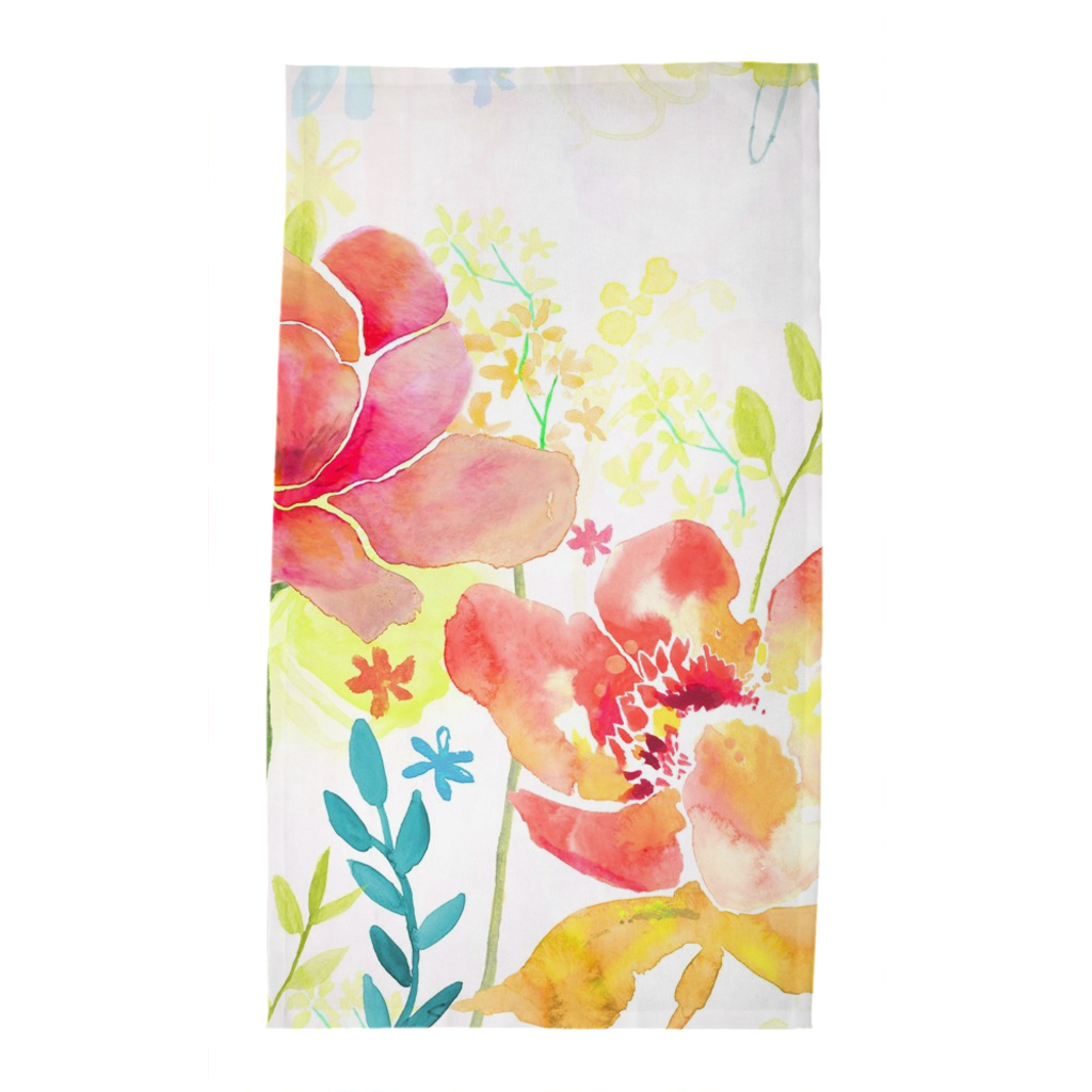 Challenge Garden Tea Towel - deloresartcanada