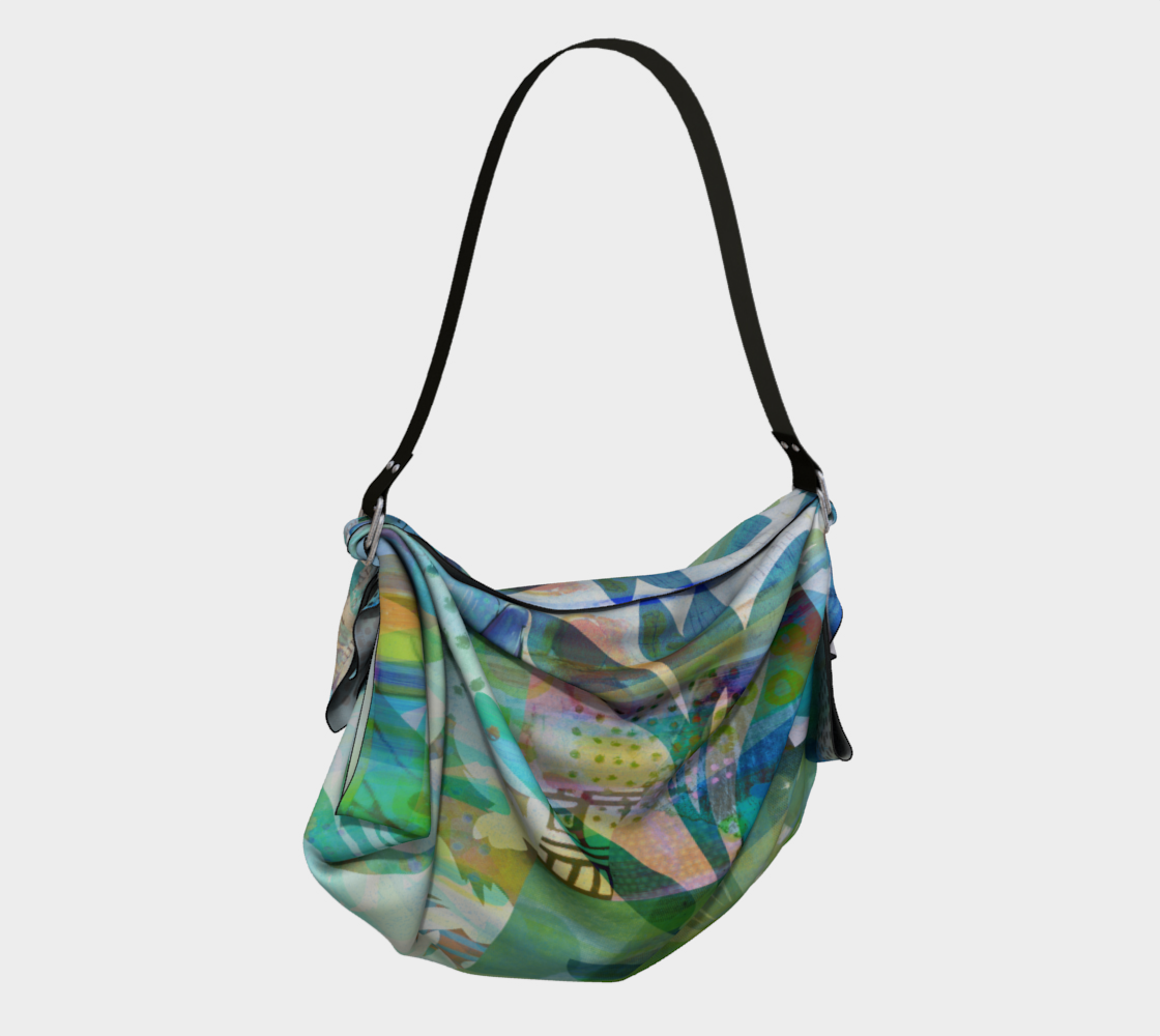 Graceful Sappling Origami Tote by Deloresart - deloresartcanada