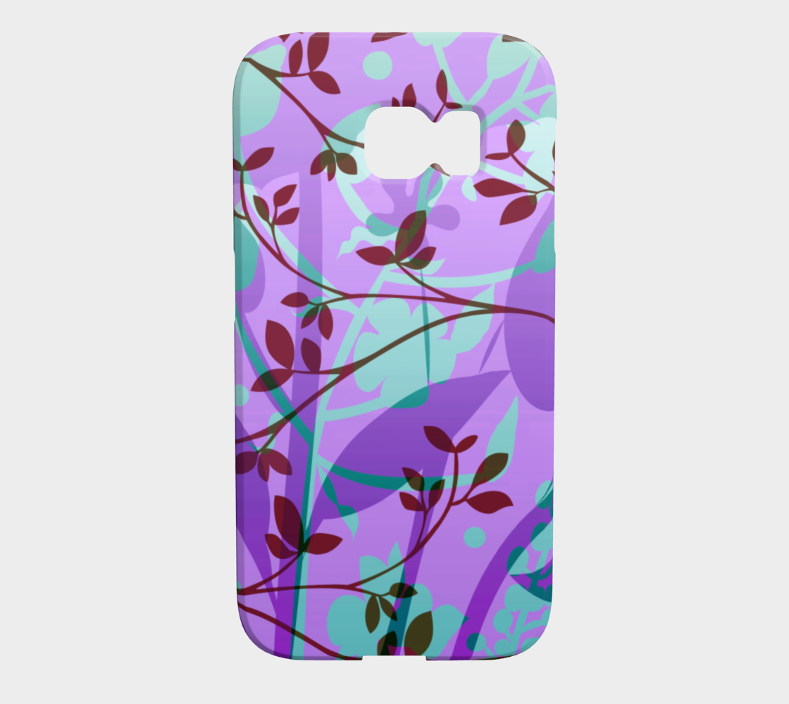 282A Fanciful Forest Device Case - deloresartcanada