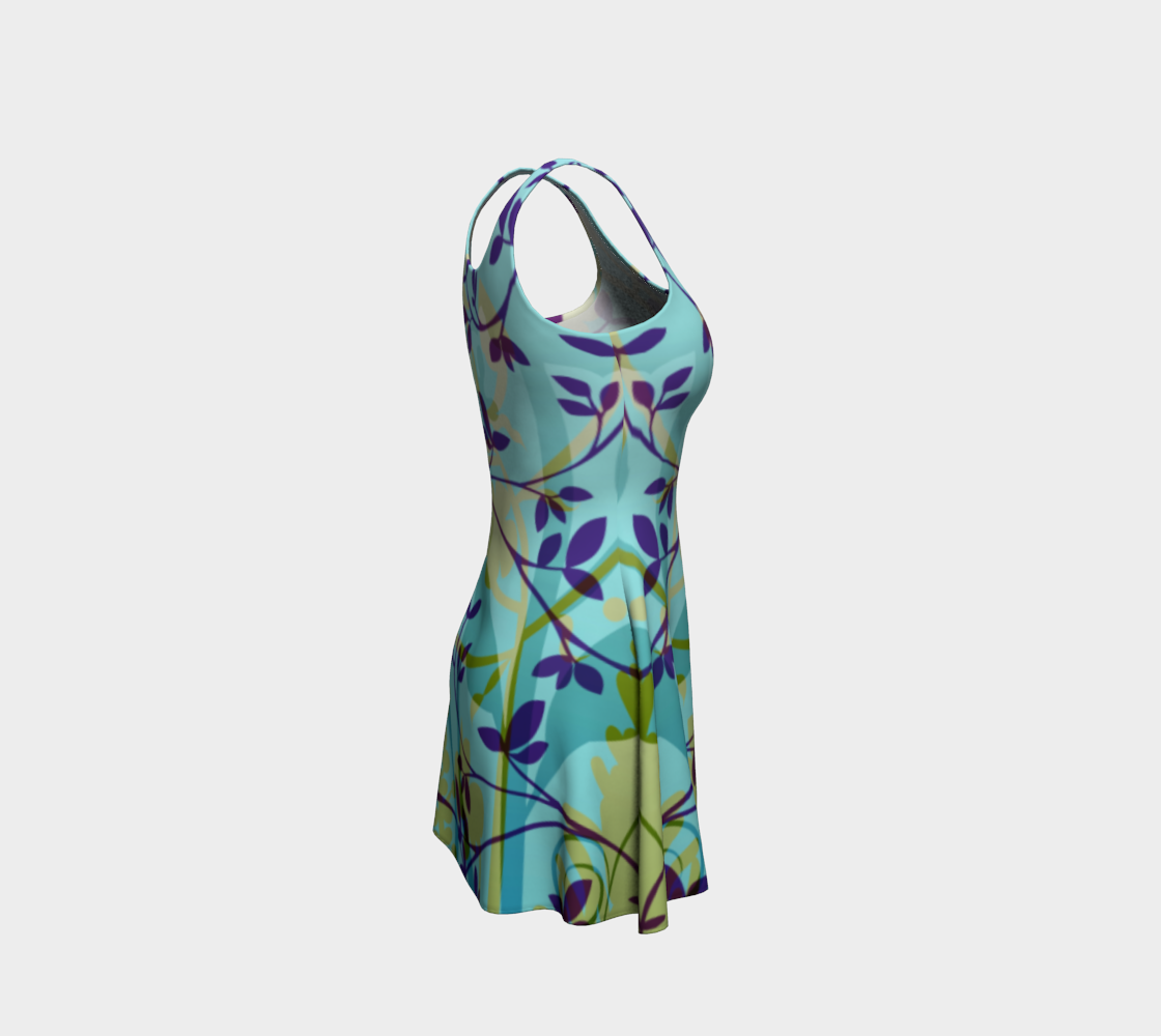 Fanciful Forest Dress by Deloresart