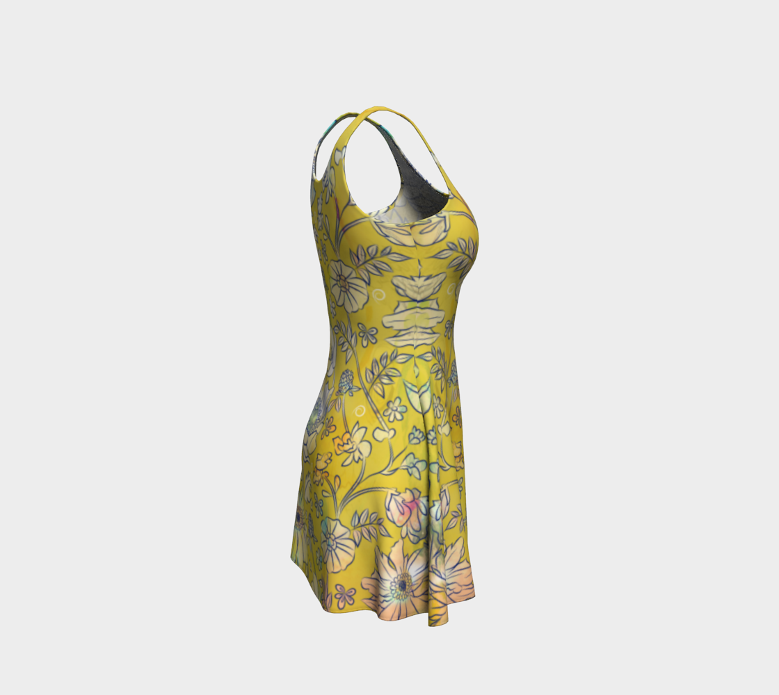 Francella Yellow Dress by Deloresart