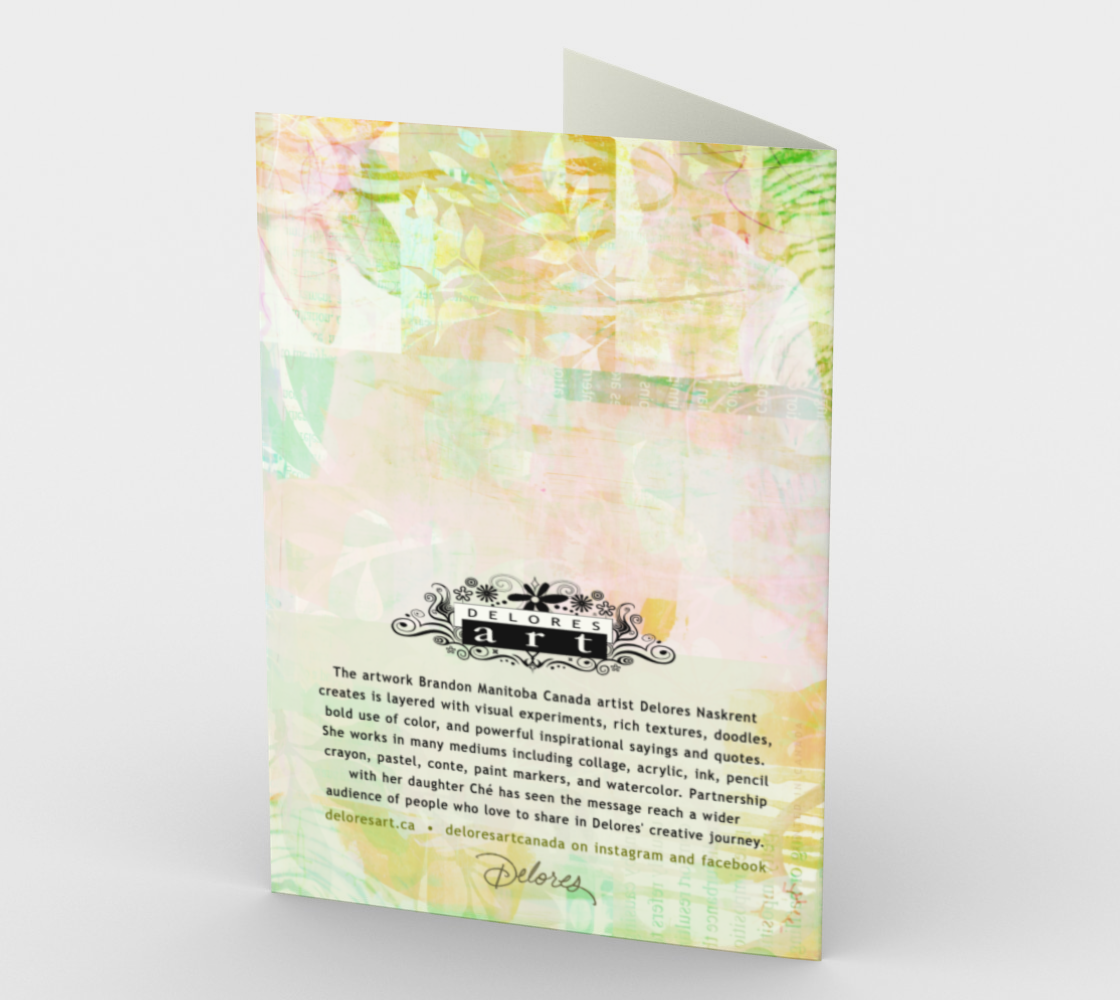 1272. You Got This Floral  Card by DeloresArt