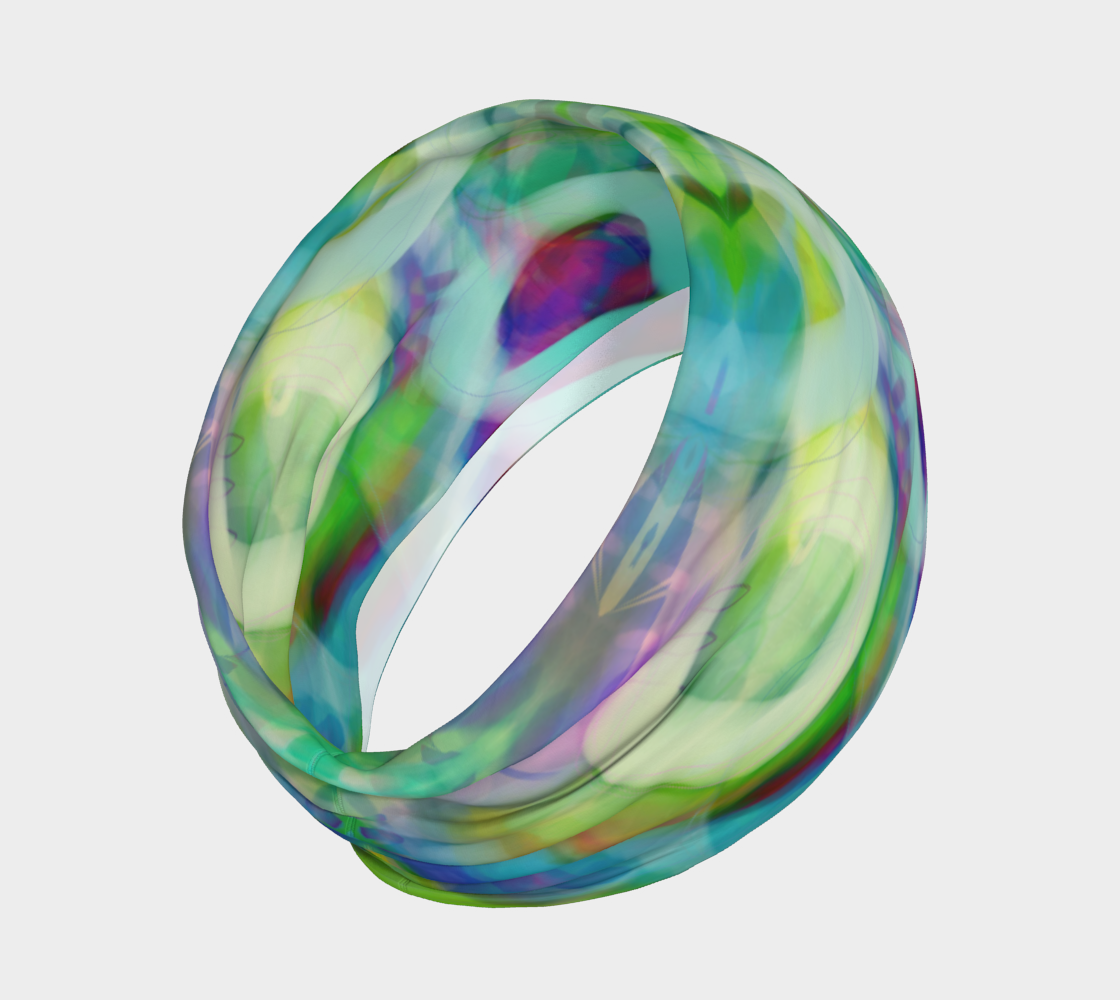 Sweet Limetta Headband by Deloresart - deloresartcanada