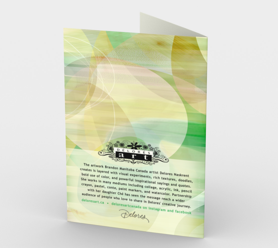1162. Thanks For Helping Us Grow  Card by DeloresArt