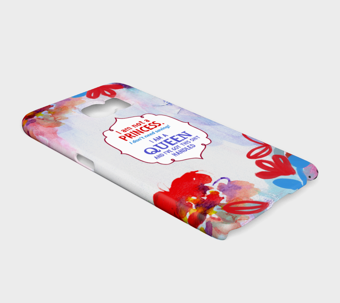 754  I Am A Queen Device Case - deloresartcanada