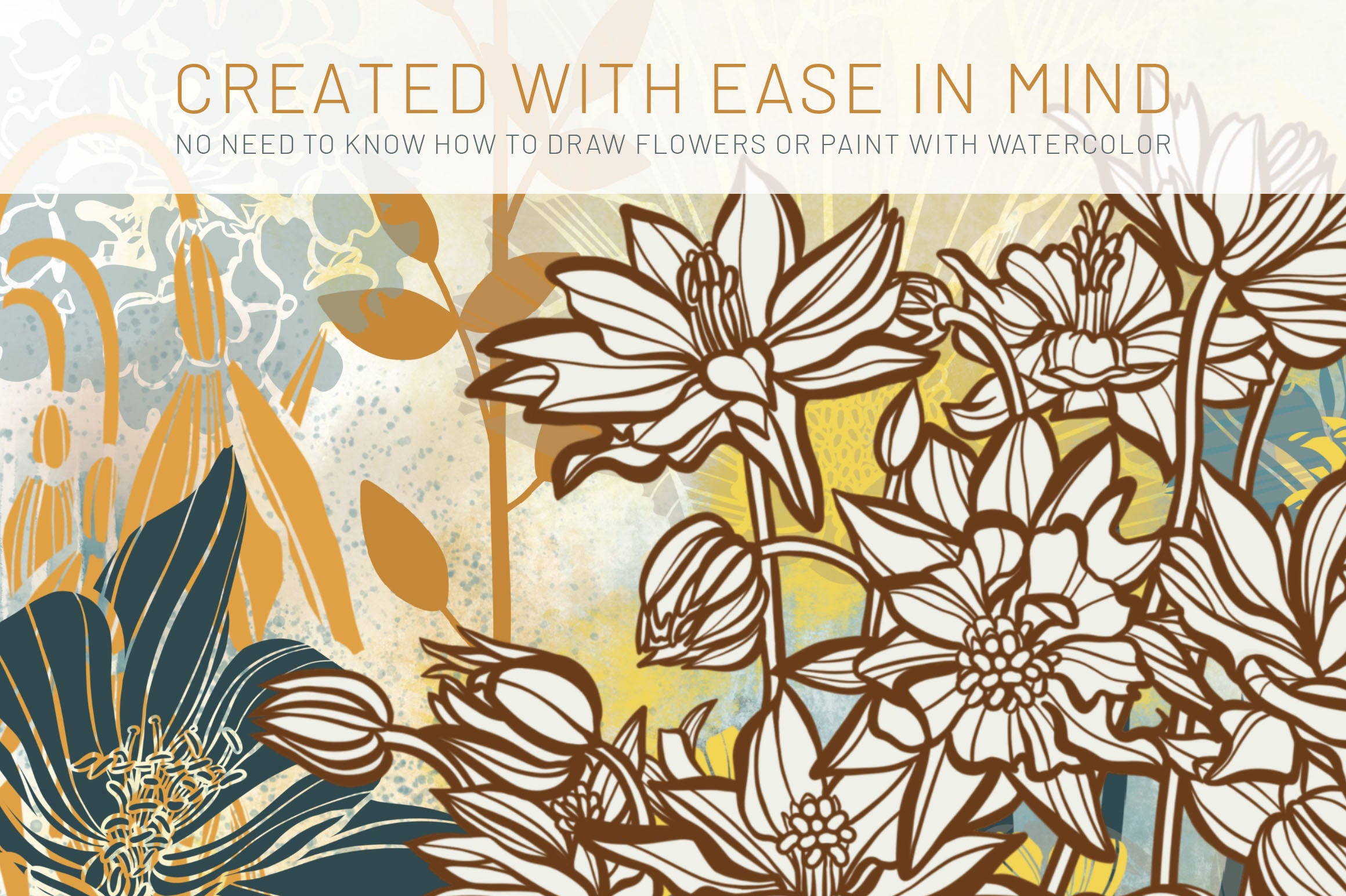 Volume 54 - Procreate Floral Brush Stamps 13