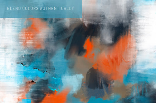 Volume 030 - Abstract Art Acrylic and Oil Brushes - deloresartcanada