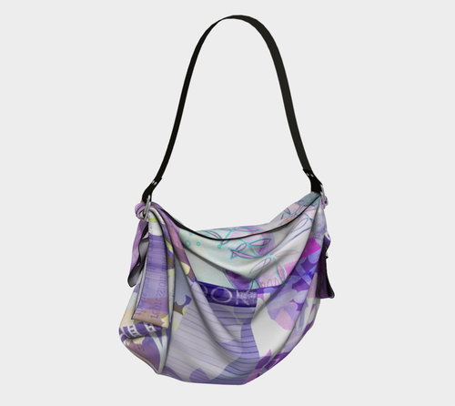 Arbour Mist Origami Tote by Deloresart - deloresartcanada