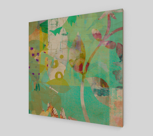 532 Abundant Forest Art by Delores Naskrent - deloresartcanada