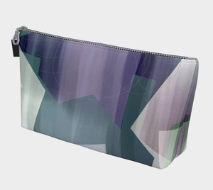 Satin Symmetry Makeup Bag - deloresartcanada