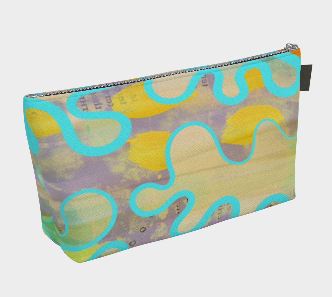 Sassy Serpentine Makeup Bag - deloresartcanada