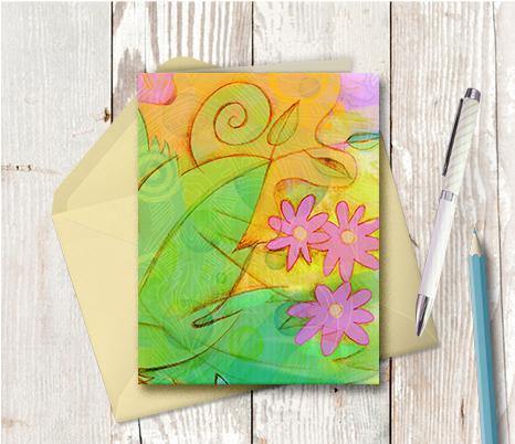 0261  Art Note Card - deloresartcanada