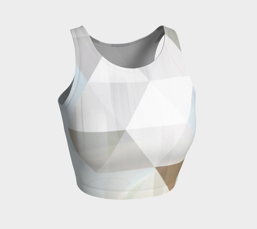 Unhinged Crop Top by Deloresart - deloresartcanada