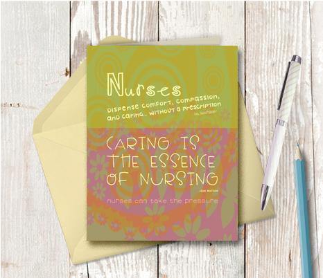 0271 Nurses Note Card - deloresartcanada